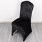 Fitted Spandex Crushed Velvet Stretchable Banquet CHAIR COVER